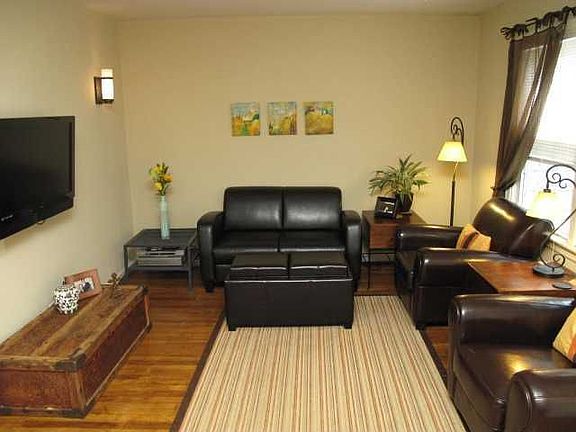 Great Room: Hardwood Floors & Natural Sunlight