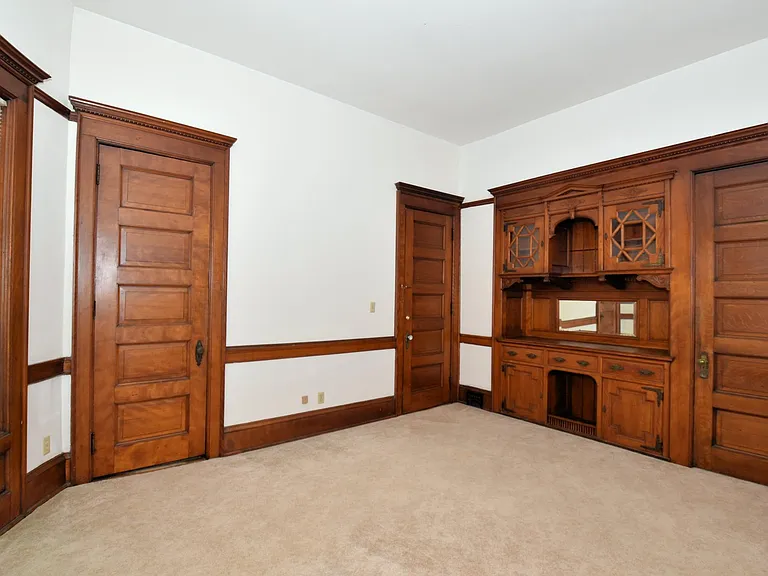 Built in storage in Master Bed Room