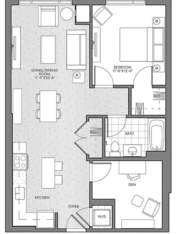 Floor plan A1K