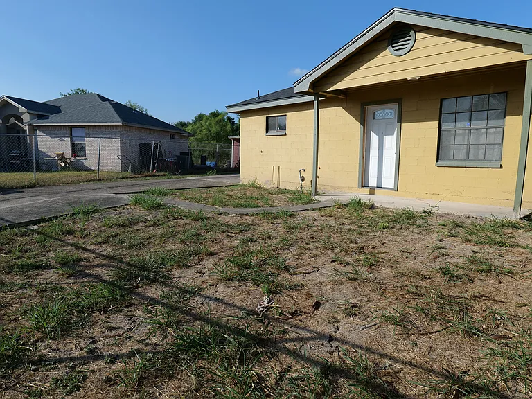 Front yard.
