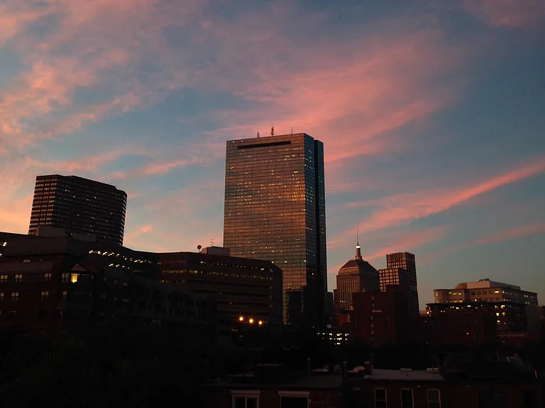 View from the roof deck