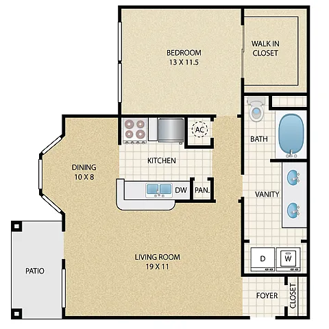 Floor plan rcA3