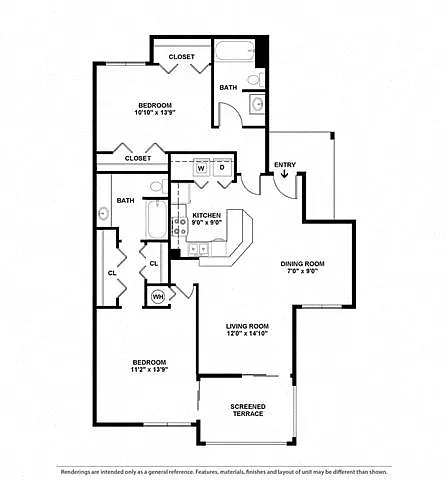 Floor plan B2C Butterfly