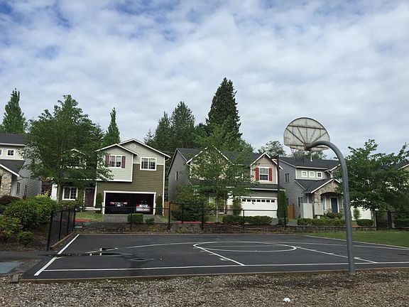 Home view from playground