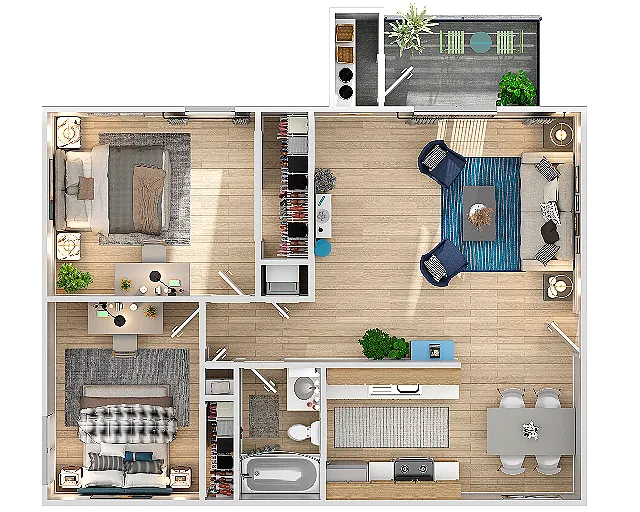 Floor plan 2X1