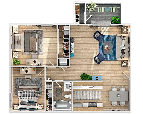 Floor plan 2X1