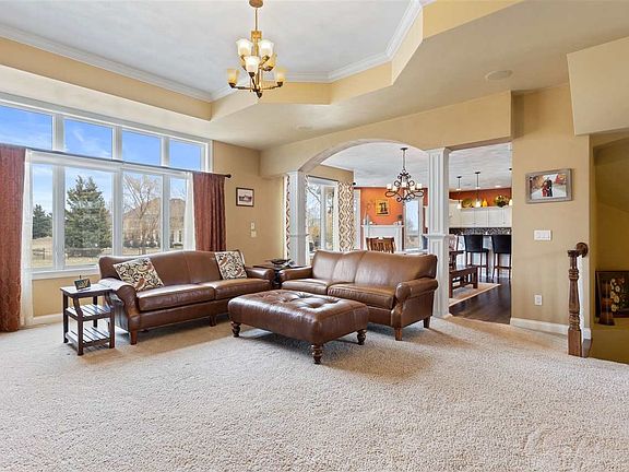 open to kitchen area