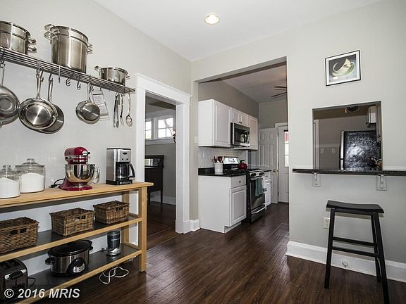 Kitchen for eat-in AND storage.