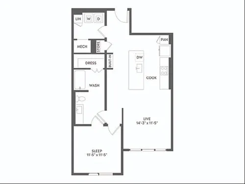 Floor plan A4c