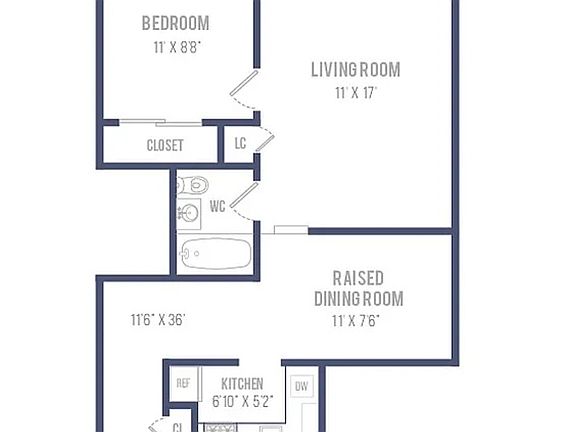 2nd image of 320 W 19th St APT 4A