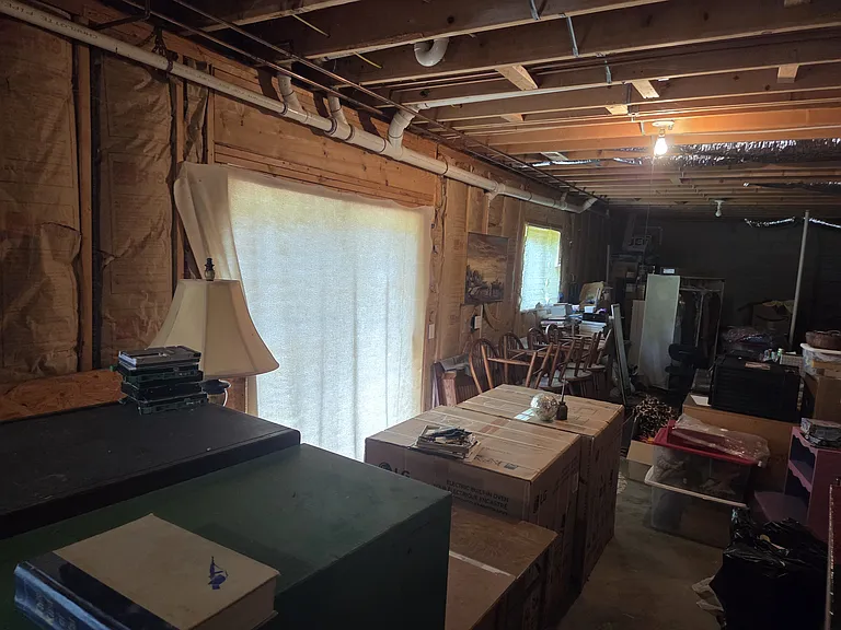 Basement entrance from outside