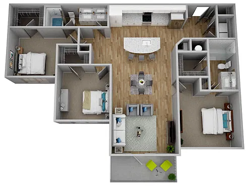 Floor plan C1