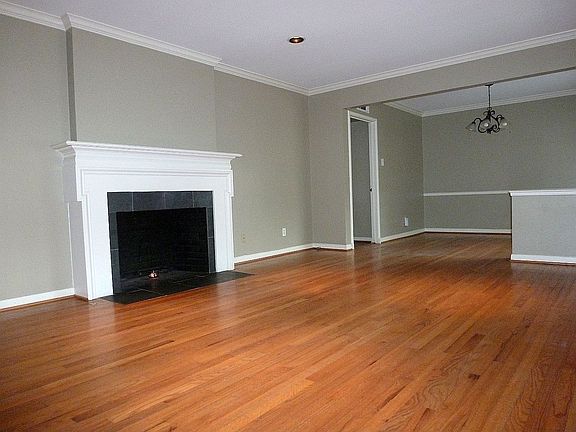 Open Living and Dining Area