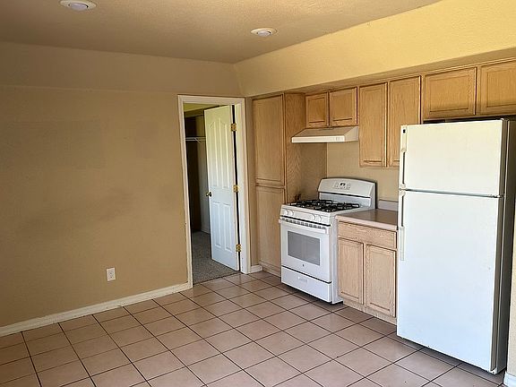 Kitchen door to bedroom