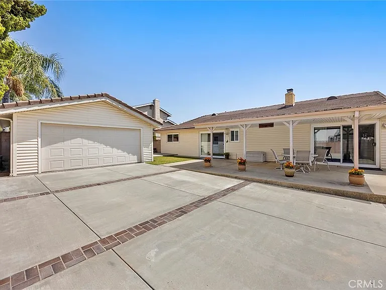 Backyard + Detached Garage