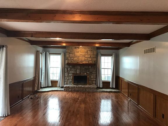 Great room with fire place