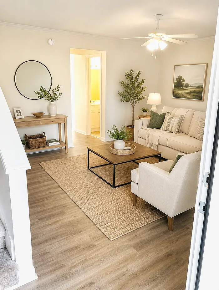 2 bed, 1.5 bath, 1160 sqft, $1,000 — Photo 2