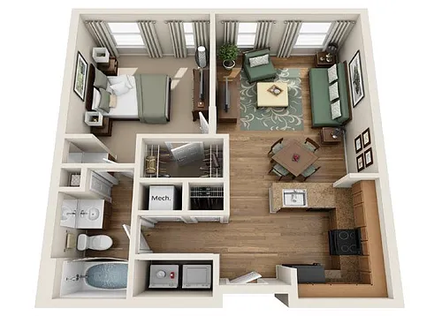 Floor plan Athens