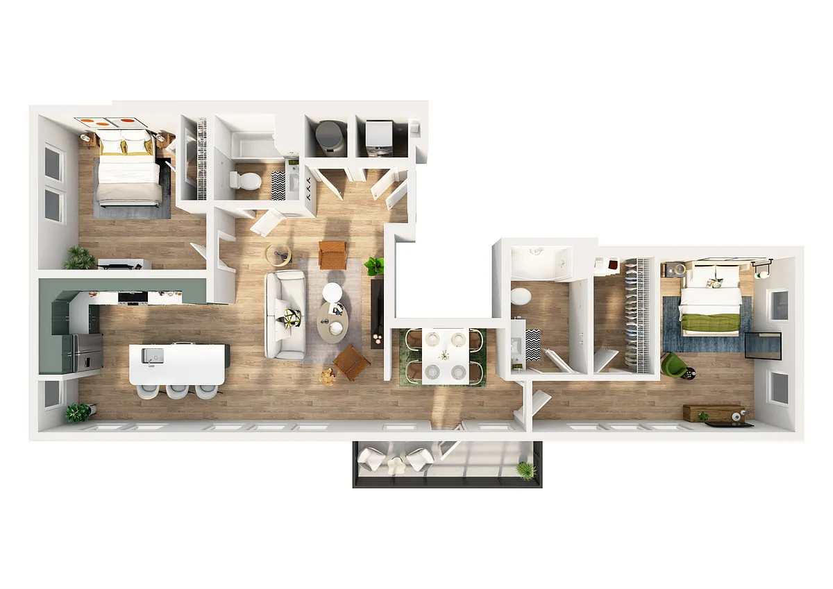 Floor plan B10