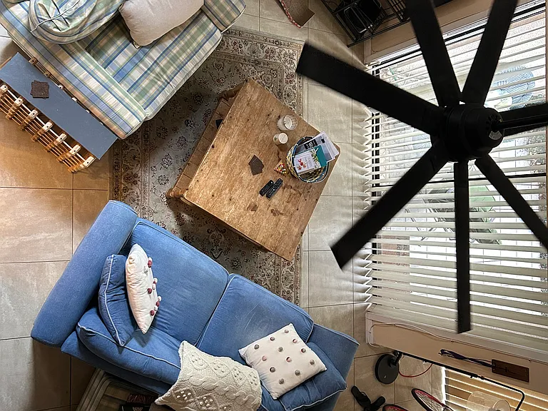 Living Room view from loft
