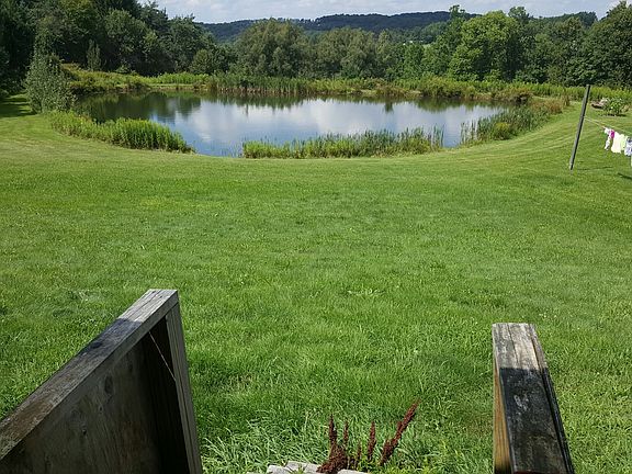 Back yard from kitchen slidingdoor