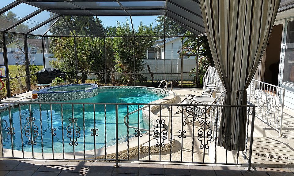 back Pool area