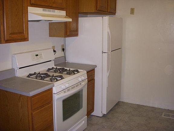 Refrigerator and gas stove included also