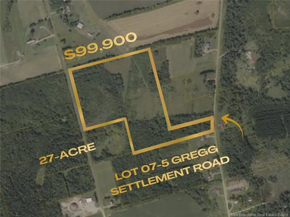 5 Gregg Settlement Rd Lot 7, Centreville, NB E7K 2L6