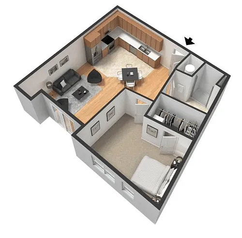 Floor plan Carole