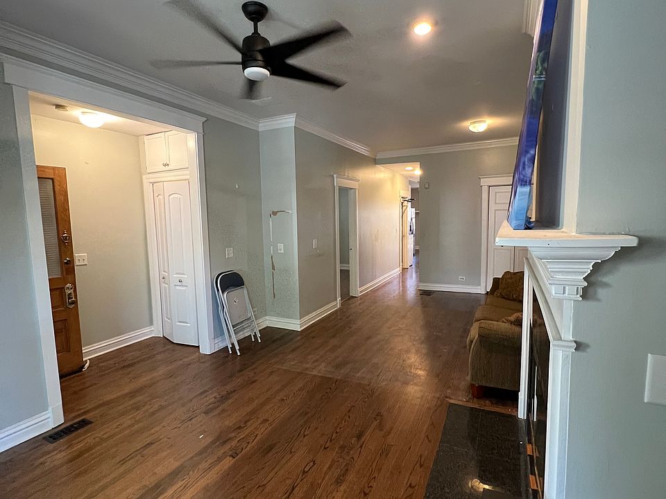 Family Room/Dining Room from south view