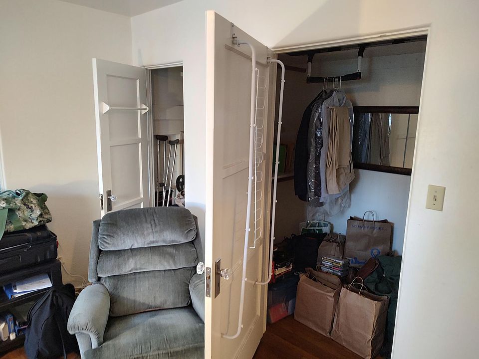 Lots of storage space two walk in closets