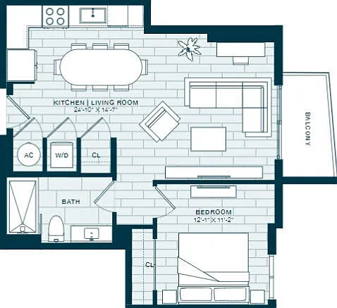 A10 floor plan Crest at Pinecrest