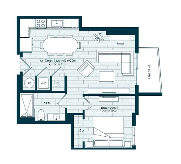 Floor plan A10
