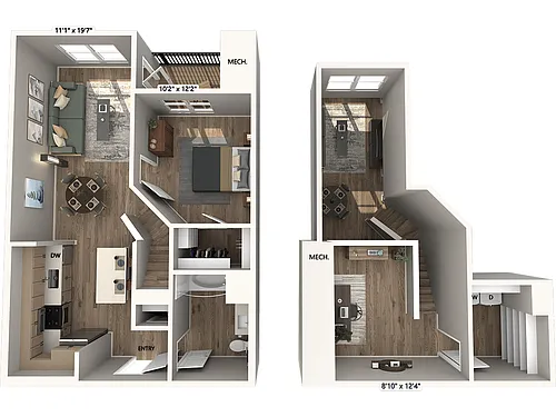 Floor plan AM14-L.