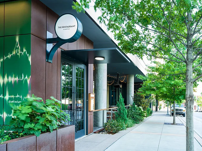 Experience the convenience of an on-site restaurant at the W Hotel, just steps from your door_ideal for casual bites, romantic dinners, and everything in between.