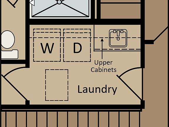 Brighton - Laundry Option