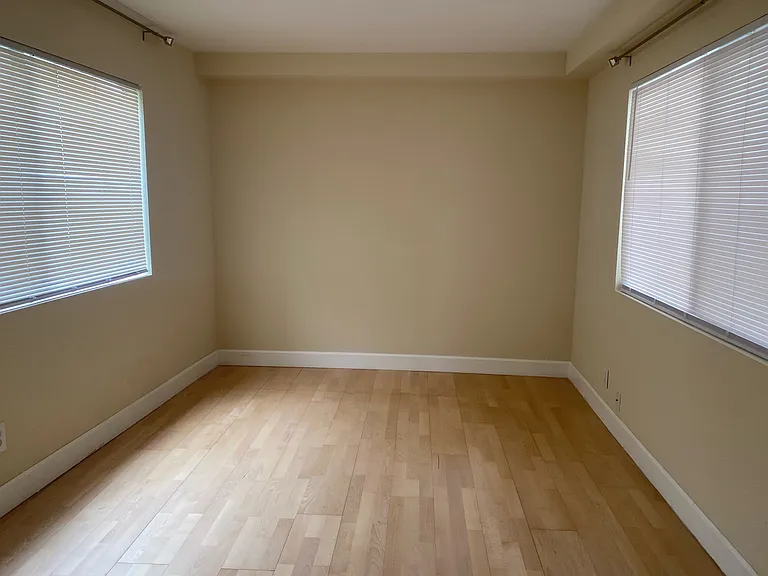 Spacious Primary bedroom with plenty of light
