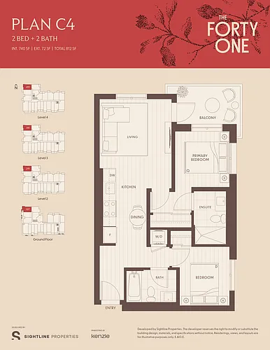 Floor plan Plan C4