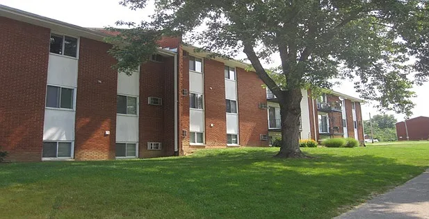 Outside front