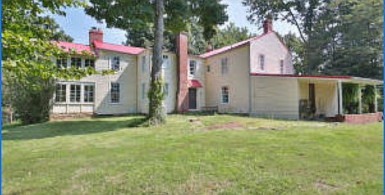 back yard fenced 3 sides