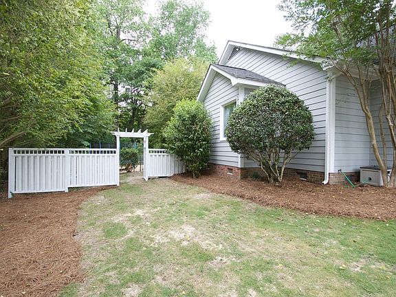 Left side of front yard