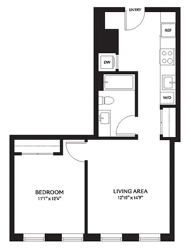 Floor plan A14