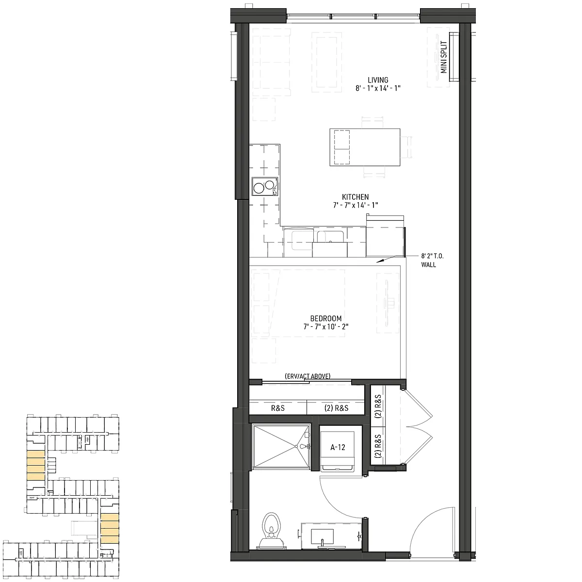 Floor plan Como - V1 60% AMI