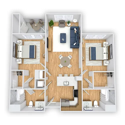 Floor plan Pinewood Platinum