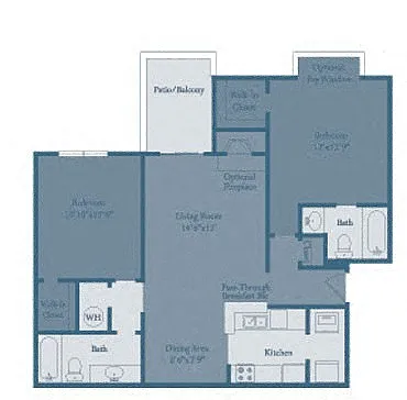 Floor plan Redwood