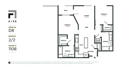 Floor plan D8