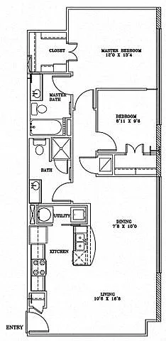Floor plan 6B2 LOFTS