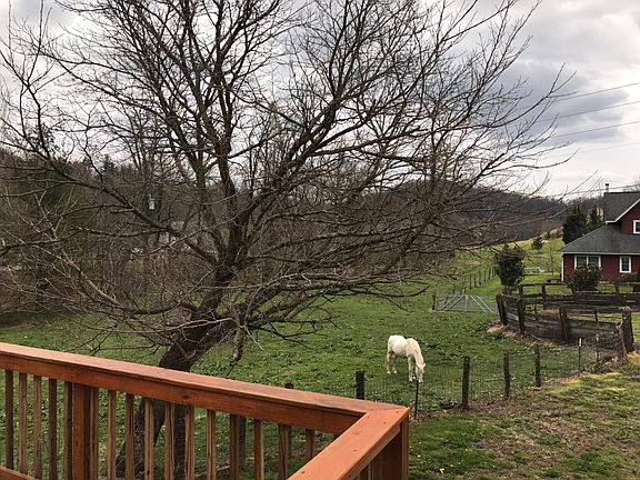 Winter view off deck