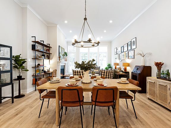 Dining area near great room