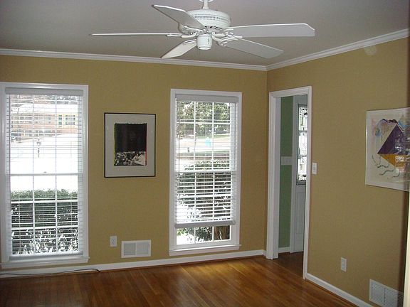 Hardwood floor downstairs. One of two downstair famiy rooms. Gas fireplace.